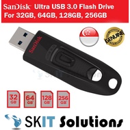 SanDisk Ultra USB 3.0 32GB 64GB 128GB 256GB Flash Drive USB Thumbdrive Pendrive