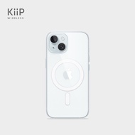 KIIP WIRELESS CASING IPHONE 15 MAGNETIC APPLE MAGSAFE SILICONE CASE