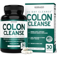 ColonCleanse&15DayGutCleanse(30Count)IntestinalCleansePills&ProbioticforGentleLaxative&elReliefforSt