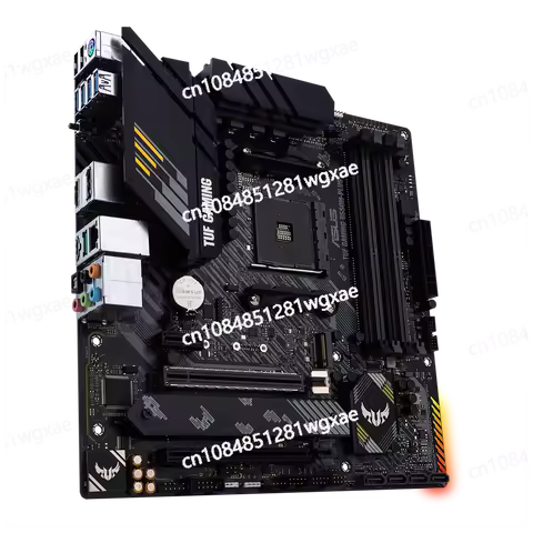GAMING B550M-PLUS AMD B550 Ryzen AM4 Micro ATX Gaming Motherboard PCIe 4.0 Dual M.2 10 DrMOS Power S