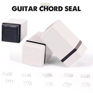 STARYSWAY Chord Seal, Grid Portable Chords Stamp, Reusable Guitar/Yukri Convenient Chords Print Sign