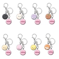 ANITEEZ Profile Keychain ATEEZ Metal Key Ring Pendant Jewelry JJOONGrami2025.12.28