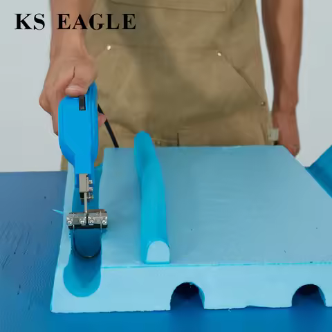 Electric Styrofoam Knife Hot Wire Foam Cutter for DIY Art & Construction Engineering Adjustable Temp