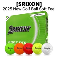 SRIXON] Srixon Golf Ball Soft Feel 2025 New Version 2piece 12pcs (1Dozen)