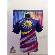 BAJU T-shirt MERDEKA KE 68th !!! JALUR GEMILANG ROUNDNECK MICROFIBRE 2025 BARU !!!