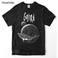 HONEVIDIC GOJIRA T-shirt From mars to sirius Premium t-shirt gojira flying whales gojira band t-shir