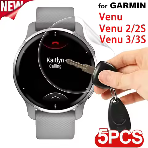 Hydrogel Film For Garmin Venu 3 3s 2 2s Protective Film Soft TPU Anti-scratch Screen Protector For G
