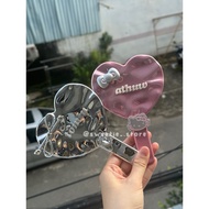 [CUSTOM MIRROR] Special edition custom wavy heart mirror for Women super cuteee