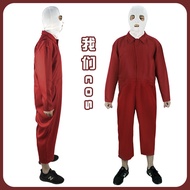 halloween man x movie character costume costume dewasa American Horror Movie We Us (2019) cosplay Co