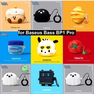 Case for Baseus Bass BP1 Pro ANC , EP10 Pro Silicone 3D Cartoon Luminous Ghost Cartoon Baseus Bowie 