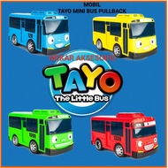 TAYO Mini SLIDING DOOR BUS - Tayo Bus Can Open DOOR Pull Back