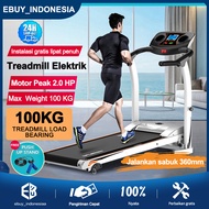 eBuy Treadmill Elektrik Tredmil Listrik 2.0 HP Mesin Alat Lari Olahraga Gym Fitness Cardio M5