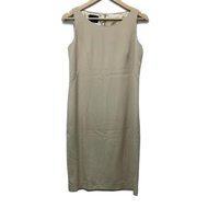 Akris Dress Sleeveless Knee-length beige Light Women Direct from Japan Secondhand