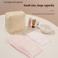 Twsg Toiletry Bag Sanitary Pad Pouch Pad Pouch Cute Cosmetic Storage Pouch Cable Case QDD