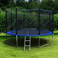 A-6🏅Children's Indoor Trampoline Kindergarten Large Trampoline Adult Outdoor Commercial Play Bounce Bed with Safety Net