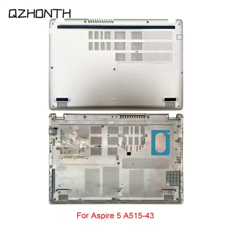 New For Acer Aspire 5 A515-52 A515-43 N19C3 Bottom Case Silver 15.6"