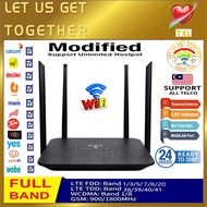 4G/Wifi 4 Antenna Lte CPE Unlocked Router 300Mbps Mobile Hotspot 4G Modem Broadband Router Sim Portable Wi-Fi Router Gateway