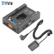 NP-F Battery Adapter Mount Plate+NP-FZ100 Dummy Battery for Sony A7R V A7 IV A7S III A7C II A7CR w D