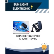 ADAPTER / CHARGER SUNPRO S-1201T 12V1A POWER MULTIFUNCTIONAL ADAPTER ADAPTER