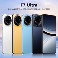 F7 Ultra New 4G/5G Smartphone 6.7-inch Ultra HD Full Screen Phone Memory 8GB RAM+256GB ROM Android 1