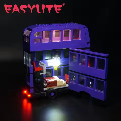 LED Light Set For 75957 The Knight Bus Building Bricks Creator City DIY Toys Blocks Bricks Only Ligh
