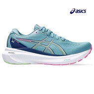 Asics Women Gel-Kayano 30 Running Shoes - Gris Blue / Lime Green