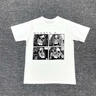 ZZ88 Number Nine Zeppelin Short Sleeve T-Shirt Vintage TS Loose Fit Pure Cotton Youthful Summer roun