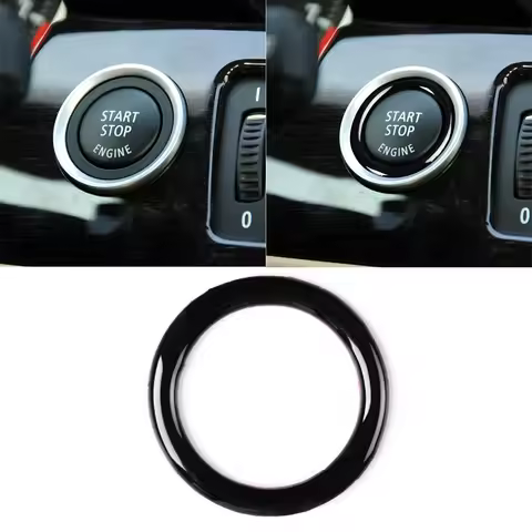 Engine Start Stop Button Ignition Key Circle Trim Decoration For BMW 3 Series E90 E92 E93 Special Mo