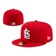 2026 Newest High Quality New Era MLB St. Louis Cardinals Fitted Hat Men Women 59FIFTY Cap Full Close