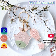 Cartoon fish EZ-Link Charm Bus MRT Customise Leather Charm (Exp: 2030)