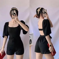 Allegra Open Back Romber