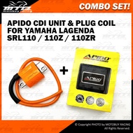 YAMAHA LAGENDA SRL110 / Z / ZR HIGH PERFORMANCE CDI UNIT & PLUG COIL COMBO SET!