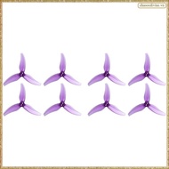 [K O G X] 4Pairs 3630 3inch Propeller 3-Blade PC Props 1.5mm Hole for 2004KV Brushless Motor RC FPV 