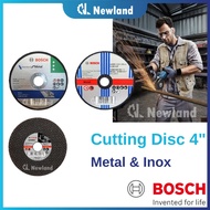 Bosch Cutting Disc / Mata Grinder Potong Besi / Mata Potong Besi / Metal Cutting Disc (4" / 100mm)