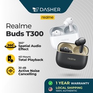 realme Buds T300 True Wireless Earphone 30dB Active Noise Cancelling Bluetooth 5.3 TWS Earphone 40 H