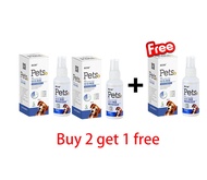 Pet skin treatment spray 50ml Ubat kurap dan fungus kucing Pet skin care Antibacterial Cats and dogs