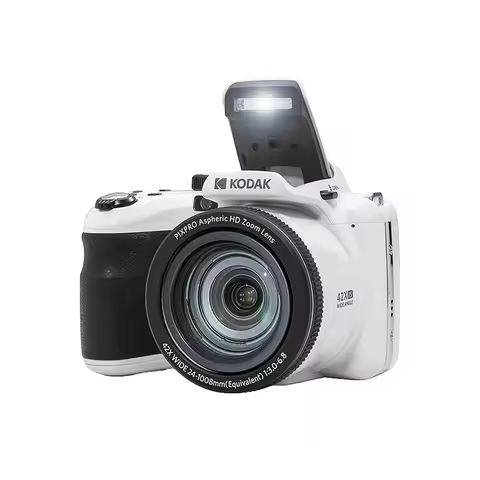 Genuine KODAK PIXPRO AZ425 Digital Camera 24mm Wide Lens OIS 20MP 42X Optical Zoom 1080P Full HD Vid