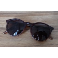 AJ Morgan Grad School Sunglasses Size 50/19 130mm Clear Brown