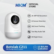 BotsLab C211 3MP 2K Smart CCTV Indoor Home IP Camera/Cam Wifi