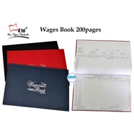 WAGES BOOK/EMPLOYEE SALARY BOOK/Buku Pendaftaran Pekerja