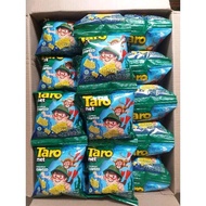 Ciki Taro Net 1 Dus 60pcs Murah Rasa Rumput Laut Gurih Cemilan Seaweed Snack