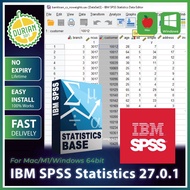 IBM SPSS 27 Statistics Windows Mac Version Lifetime with Easy Installation Guideline