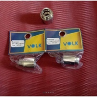 1/2-1/2 inner and outer thread nipple socket, 1/-1/2, short chrome connection 1/2-1 outer and inner