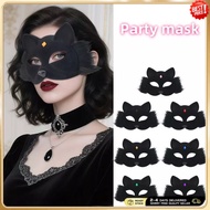 Delicate Furry Wolf Half Mask | Rhinestone Animal Mask For Therian, Cosplay & Parties