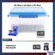 (New) Premium Drybox (M) - Dry box Cabinet Storage Cabinet Camera Dslr Mirrorless Digital Free Hygro