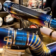 EXHAUST XMAX M TANUTONG TITANIUM Z GLOSSY FULL SYSTEM EXHAUST YAMAHA X-MAX