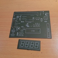 PCB Tuner Block FM Mitsumi FAE347 FAE 347 & Counter Display FM 4 Digit
