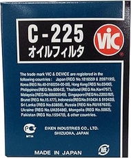 EIKEN C-225 Oil Filter VIC Full Flow Filter