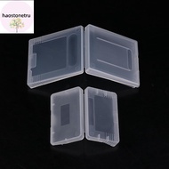 TR  5Pcs Transparent Game Cartridge Case For Gameboy Advance GBA GBC Plastic Dustproof Box Cover For