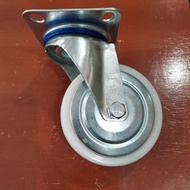 4" nylon trolley wheels Live trolley wheels 4 inch rotating basket wheels